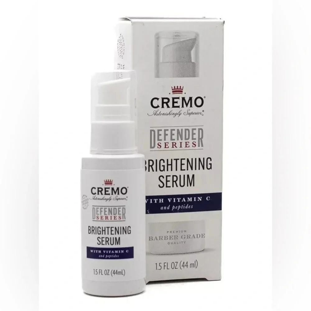 Cremo Defender Series BRIGHTENING SERUM with Vitamin C & Peptides 1.5 fl oz